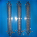 Flaring compound wall glass cooler